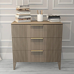 Комод коричневого цвета с 3-мя ящиками Harper Line варинант исполнения - 1 | Loft Concept в Орле