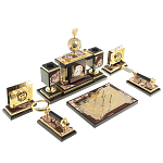 Настольный письменный набор из яшмы Manager Organizer варинант исполнения - 2 | Loft Concept в Орле