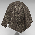 Мебельная ткань Шенилл коричневый цвет 138 см T4-41 варинант исполнения - 4 | Loft Concept в Орле