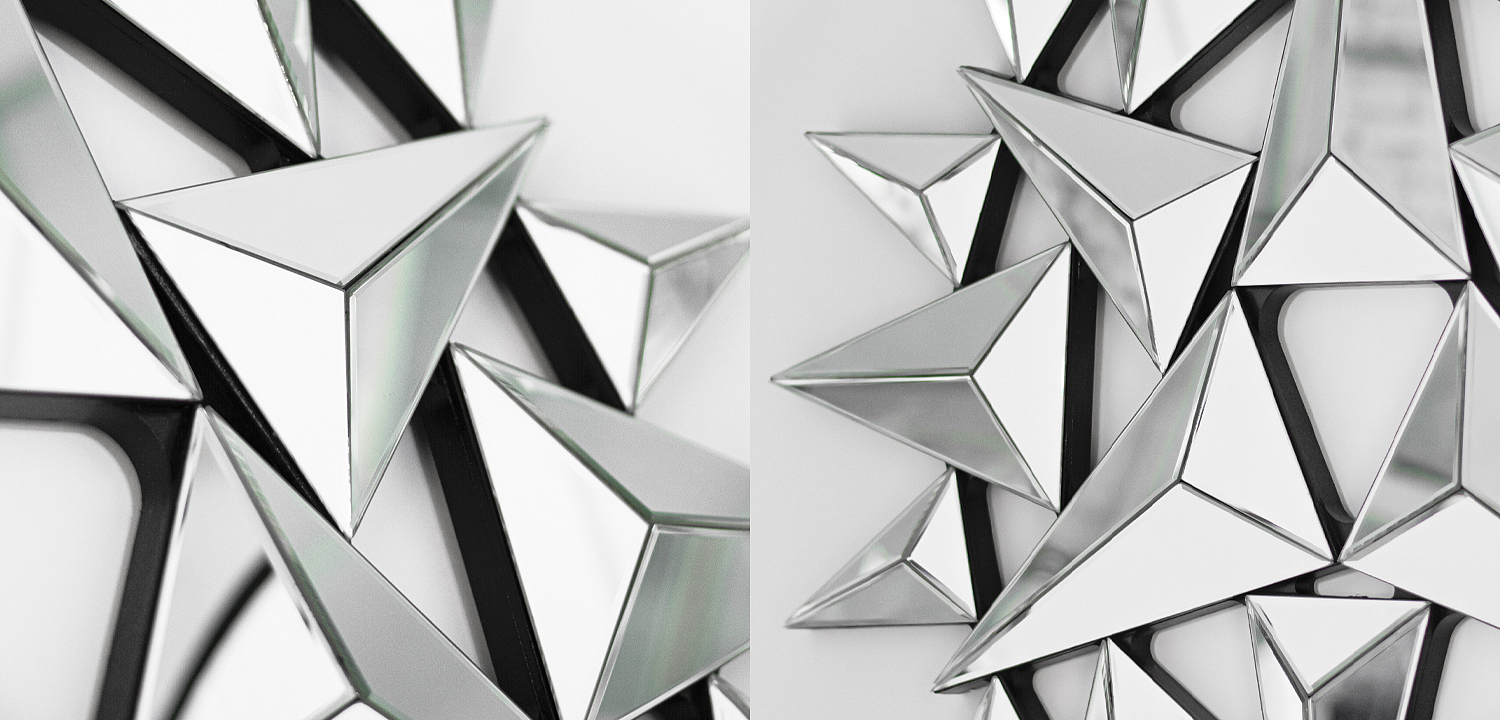 Арт-объект на стену Mirror Spikes Арт-объект на стену Mirror Spikes - Loft-Concept в Орле