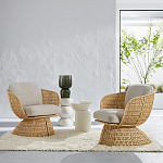 Приставной столик белого цвета Bead варинант исполнения - 4 | Loft Concept в Орле