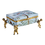 Шкатулка на четырех ангелах Blue Garden варинант исполнения - 1 | Loft Concept в Орле