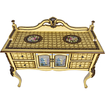 Комод деревянный Illustration of flowers варинант исполнения - 2 | Loft Concept в Орле