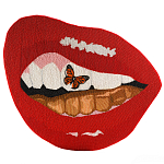 Картина вышивка бисером Grill Cut Out With Butterfly варинант исполнения - 1 | Loft Concept в Орле