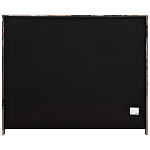 Кровать двуспальная серая с высоким мягким изголовьем Heart of the Bedroom варинант исполнения - 4 | Loft Concept в Орле