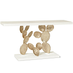 Консоль прямоугольная белая с основанием в виде кактуса Cactus варинант исполнения - 1 | Loft Concept в Орле