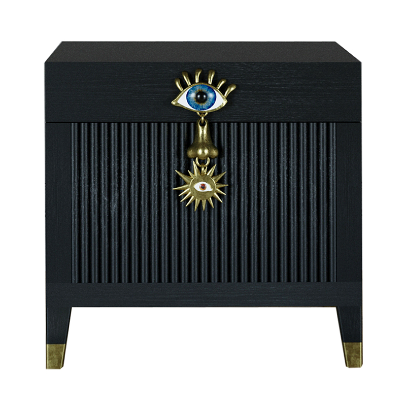 Сундук Eye Elsa Dreams Black Черный Золотой Сундук Eye Elsa Dreams Black Черный Золотой в Орле | Loft Concept