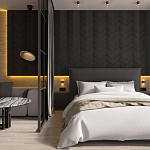 Гипсовая 3D панель с принтографией PE-08 варинант исполнения - 1 | Loft Concept в Орле