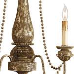 Бра состаренное с нитями из бусин Aged Silhouette варинант исполнения - 1 | Loft Concept в Орле