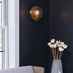 Бра округлой формы с многогранным стеклянным плафоном Hinkley варинант исполнения - 11 | Loft Concept в Орле