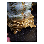 Ваза из фарфора с бронзовыми элементами Tropical Garden варинант исполнения - 9 | Loft Concept в Орле