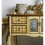 Комод деревянный Illustration of flowers варинант исполнения - 5 | Loft Concept в Орле