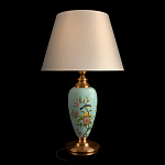 Настольная лампа голубая с изображением птиц Slip Away варинант исполнения - 2 | Loft Concept в Орле