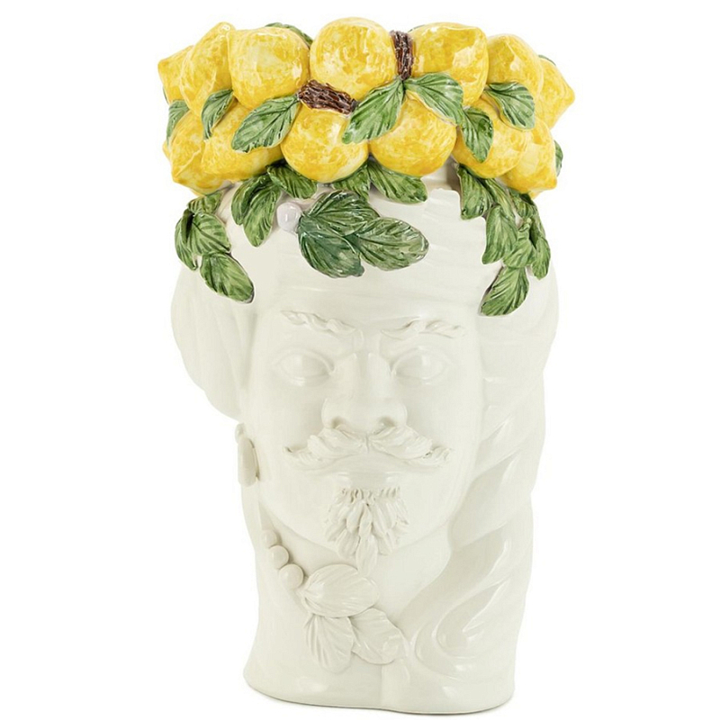 Ваза No Face Head Vase Man Белый Желтый Зеленый Красный Ваза No Face Head Vase Man Белый Желтый Зеленый Красный в Орле | Loft Concept