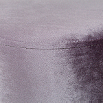 Пуф фиолетовый велюр на золотом металлическом основании Golden Belt варинант исполнения - 4 | Loft Concept в Орле