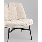 Кресло лаунж Tail молочный варинант исполнения - 2 | Loft Concept в Орле