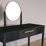 Туалетный Стол с зеркалом Primo Черный дуб варинант исполнения - 3 | Loft Concept в Орле