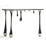 Дизайнерская Консоль Melting Silver Console Zhipeng Tan варинант исполнения - 1 | Loft Concept в Орле