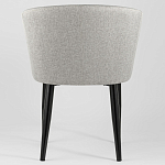 Мягкое кресло на металлических ножках Shaggy Grey варинант исполнения - 4 | Loft Concept в Орле