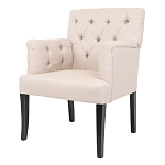 Кресло Addison Chic Armchair beige flax варинант исполнения - 3 | Loft Concept в Орле