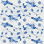 Плитка с узором Пистолеты варинант исполнения - 2 | Loft Concept в Орле