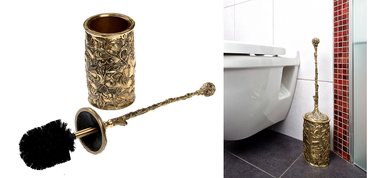 Ёрш для туалета Bronze Toilet Brush Ёрш для туалета Bronze Toilet Brush - Loft-Concept в Орле