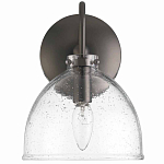 Бра с куполообразным прозрачным плафоном Glass Dome with Seeds варинант исполнения - 4 | Loft Concept в Орле