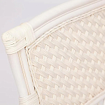 Комплект уличной мебели из ротанга Eloise белый варинант исполнения - 2 | Loft Concept в Орле