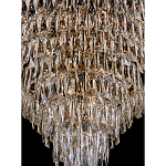Люстра с каскадом из прозрачного хрусталя Constant Sparks варинант исполнения - 15 | Loft Concept в Орле