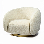 Кресло Bear Белое букле варинант исполнения - 1 | Loft Concept в Орле