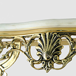 Консоль из бронзы с мраморной столешницей Bronze De Console варинант исполнения - 1 | Loft Concept в Орле