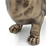 Статуэтка такса с реалистичными деталями и гладкой поверхностью Dachshund Style варинант исполнения - 4 | Loft Concept в Орле