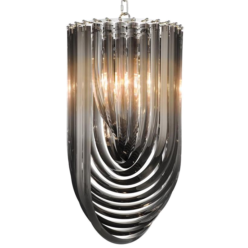 Люстра Chandelier Murano Smoke 35 Дымчатый (Smoke) Никель Люстра Chandelier Murano Smoke 35 Дымчатый (Smoke) Никель в Орле | Loft Concept