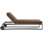 Шезлонг на металлическом каркасе с регулируемой спинкой GUELL Sunbed варинант исполнения - 1 | Loft Concept в Орле