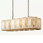 Люстра с абажуром из прямоугольных мраморных панелей Calling to Shine варинант исполнения - 3 | Loft Concept в Орле