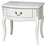 Прикроватная тумба в стиле прованс с ящиком Mireio Montmartre Provence Bedside Table варинант исполнения - 1 | Loft Concept в Орле