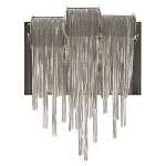 Бра с перфорированными металлическими дугами и цепочками 22 см Atlantis Chain варинант исполнения - 9 | Loft Concept в Орле