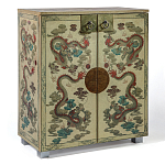 Комод в стиле шинузари с росписью Chinese Eastern Dragon варинант исполнения - 4 | Loft Concept в Орле