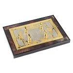 Настольный письменный набор из яшмы и долерита с декором Двуглавый орел Manager Organizer варинант исполнения - 6 | Loft Concept в Орле