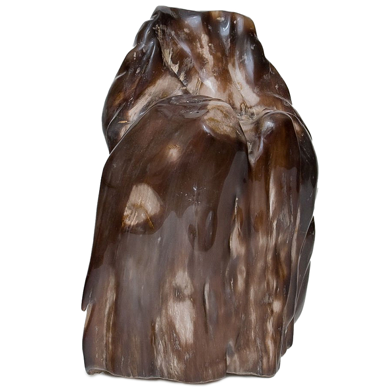 Аксессуар для интерьера из окаменелого дерева Rock Petrified Wood Statuette Коричневый Аксессуар для интерьера из окаменелого дерева Rock Petrified Wood Statuette Коричневый в Орле | Loft Concept