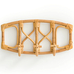 Настенная вешалка из ротанга Willa Wall Hanger S варинант исполнения - 2 | Loft Concept в Орле