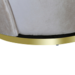 Кресло вращающееся велюровое кремовое Rotation варинант исполнения - 3 | Loft Concept в Орле