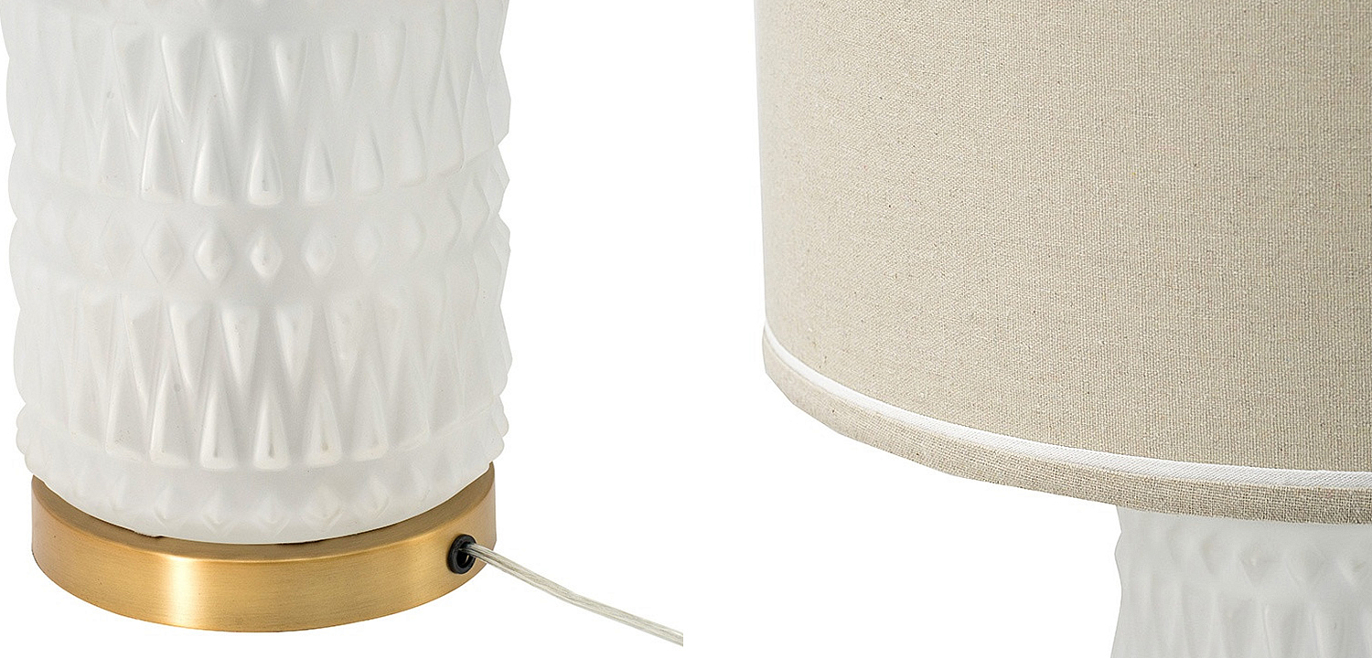 Настольная лампа с абажуром Muriel Table Lamp Настольная лампа с абажуром Muriel Table Lamp - Loft-Concept в Орле