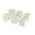 Камни для охлаждения виски из белого мрамора Natural Stone Cube варинант исполнения - 3 | Loft Concept в Орле