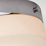 Потолочный светильник для ванных комнат с цилиндрическим плафоном из опалового стекла Elstead Lighting варинант исполнения - 2 | Loft Concept в Орле