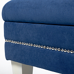 Мягкая банкетка с зоной для хранения Casket Blue варинант исполнения - 3 | Loft Concept в Орле