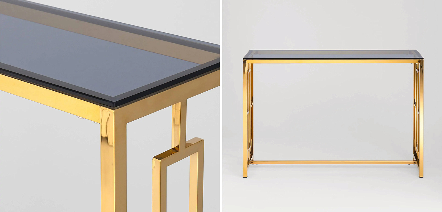 Консоль Milan Tables Gold Консоль Milan Tables Gold - Loft-Concept в Орле