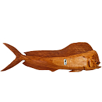 Статуэтка деревянная в виде рыбы Fish of the World варинант исполнения - 3 | Loft Concept в Орле