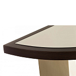 Консоль на полукруглой основе Stylish Pearl варинант исполнения - 4 | Loft Concept в Орле