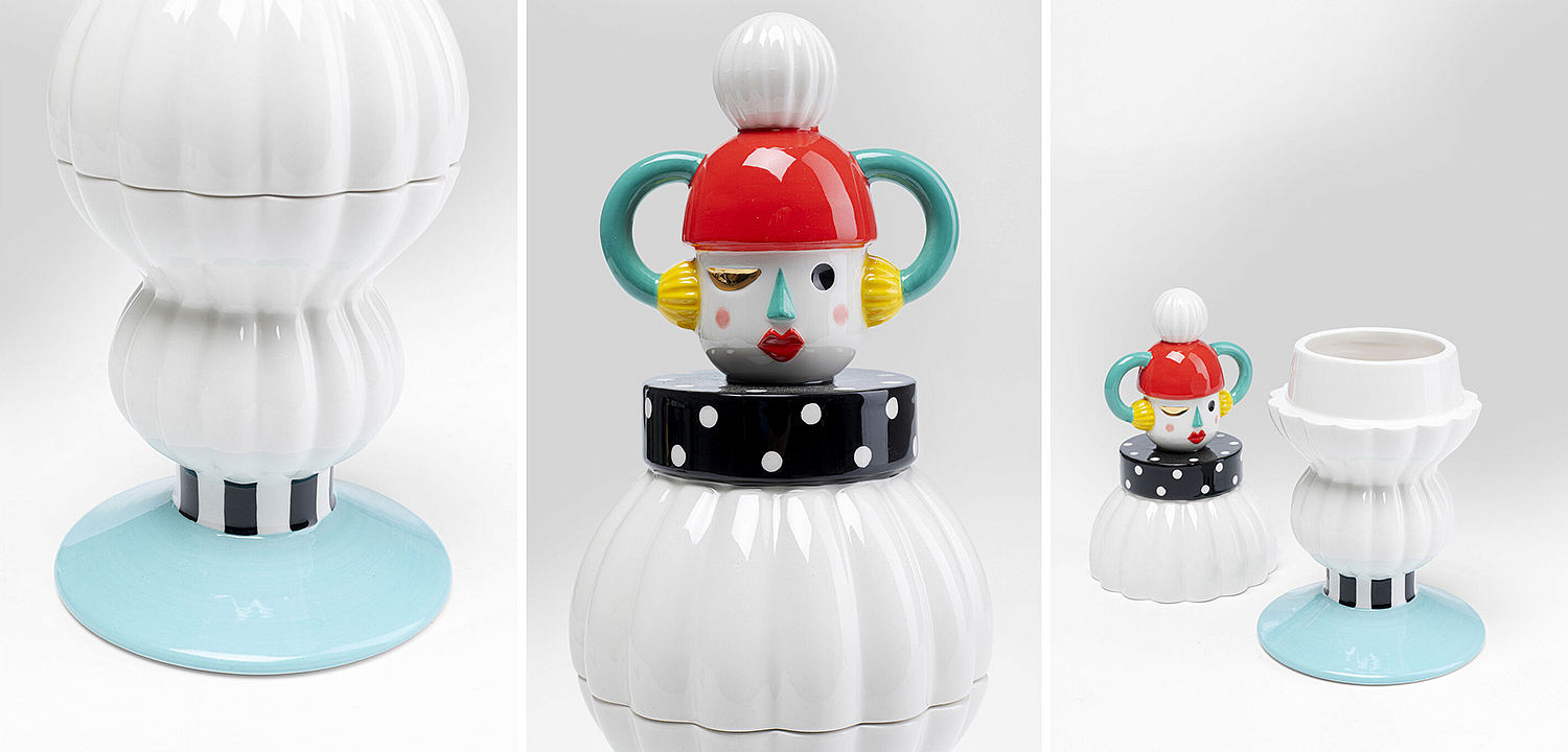 Ваза с крышкой Funny Doll Vase IV Ваза с крышкой Funny Doll Vase IV - Loft-Concept в Орле